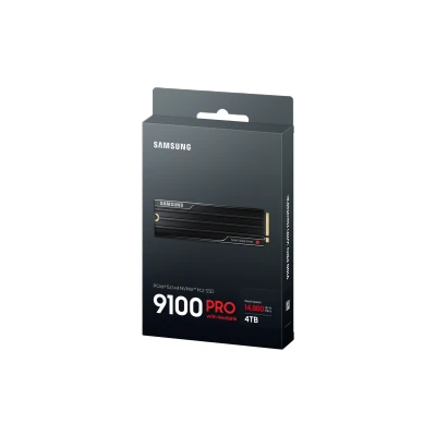 Afbeelding van SAMSUNG 9100 PRO Heatsink 4 TB ssd MZ VAP4T0CW, PCIe Gen 5.0 x4, NVMe 2.0