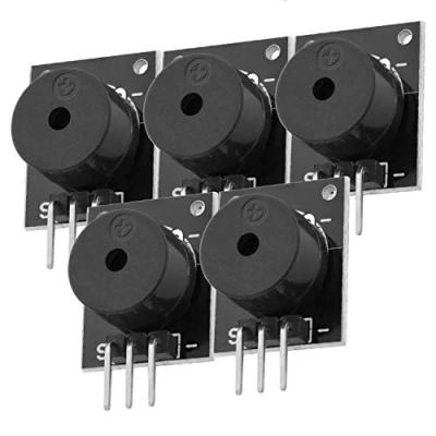 Afbeelding van AZDelivery 5 x KY 006 Passieve Piëzo Zoemalarmmodule compatibel met Arduino Inclusief E Book!