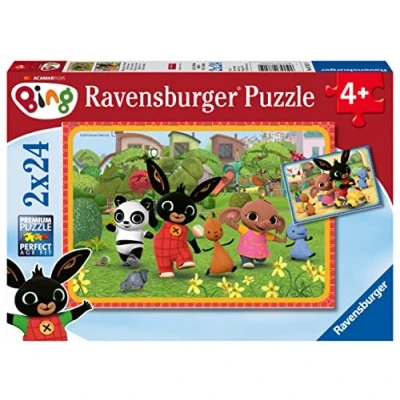 Afbeelding van Ravensburger puzzel Bing Bunny 2 x 24 stukjes