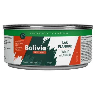 Afbeelding van Bolivia Synthetische Lakplamuur 400 gram Schildersbenodigdheden
