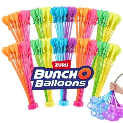 Afbeelding van Tropical Party Bunch O Balloons 300 stuks zelfdichtende waterballonnen, snelvulverpakking, brievenbus (10 stuks)