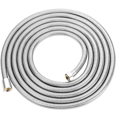 Afbeelding van Aopoy Extra Lange Doucheslang 3M Flexibele Rvs Slang Anti Kink Explosie Lekvrije Universele Messing Connector Encryptie Vervanging Metalen Douchepijp