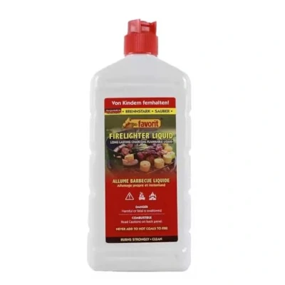 Afbeelding van Favorit Aanmaakblokjes, vloeibaar, 1 liter, aansteker, ovenaansteker, kolenaansteker, geurloos, ecologisch 1260