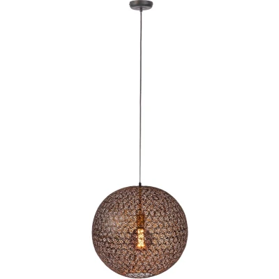 Afbeelding van Furntastik Anxur Hanglamp, 50 cm, zwart