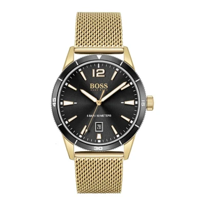 Afbeelding van Hugo Boss Drifter herenhorloge Goudkleurig 1513901