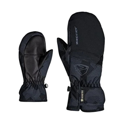 Afbeelding van Ziener skihandschoenen Levin GTX Mitten zwart/grijs