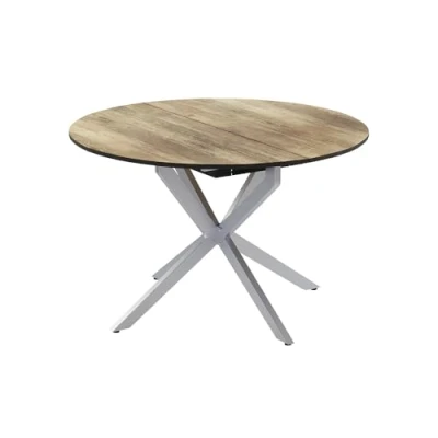 Afbeelding van Vicco Eettafel Loyd, rustiek/grijs, 120 x 76,5 cm uittrekbaar