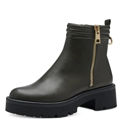 Afbeelding van Tamaris Dames Boots Vegan, mos, 40 EU