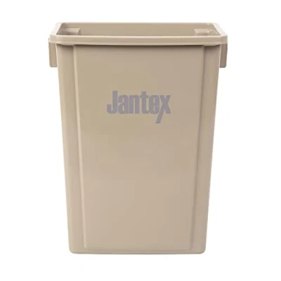 Afbeelding van Jantex recycling afvalbak beige 56L