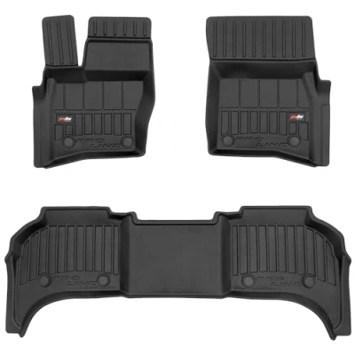 Afbeelding van M MOTOS Auto Vloermatten van rubber voor Land Rover Defender II vanaf 2020 Verbeter uw reiscomfort met Anti Slip Mat Car 3D alle weersomstandigheden, bescherming tegen vuil