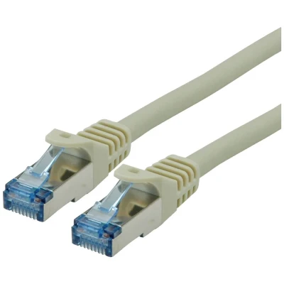 Afbeelding van ROLINE Patchkabel Cat.6A S/FTP (PiMF), componentniveau, LSOH, grijs, 5 m