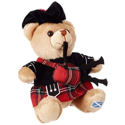 Afbeelding van Keel Toys SL4153 Piper Bear Pluche dier, meerkleurig