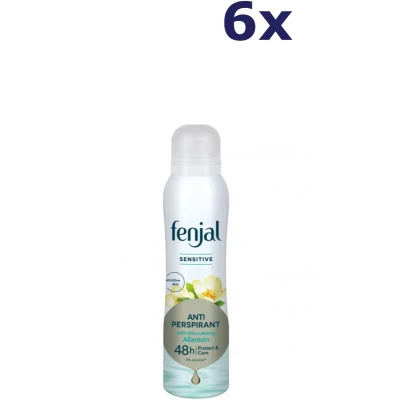 Afbeelding van 6x Fenjal Deodorant Spray Sensitive 150 ml