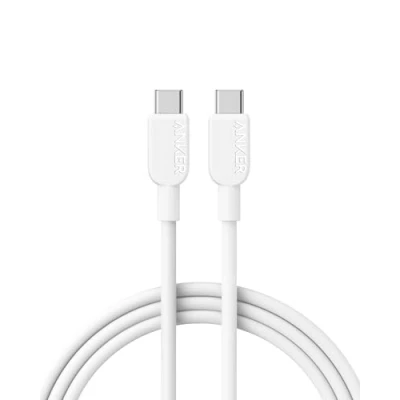 Afbeelding van Anker 310 USB C naar kabel (90 m), (60 W/3 A) oplaadkabel Snelle voor Samsung Galaxy S23, iPad Pro 2021, Mini 6, Air 4, MacBook 2020, Schakelaar (USB 2.0)