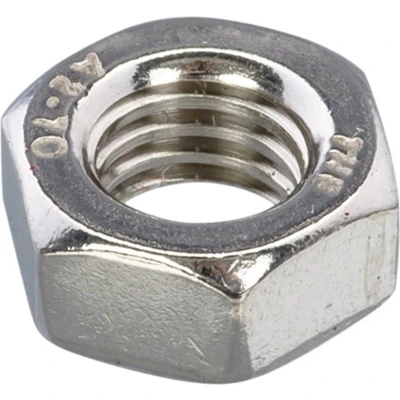 Afbeelding van zeskantmoer M4 x SW7 RVS DIN 934 (Per 250 stuks)