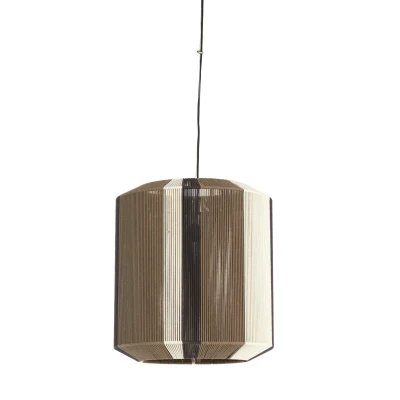 Afbeelding van Light &amp; Living Hanglamp KOZANA Ø48x55cm Bruin