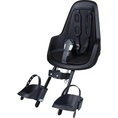 Afbeelding van Bobike One Mini voorzitje BikeTotaal.nl Zwart