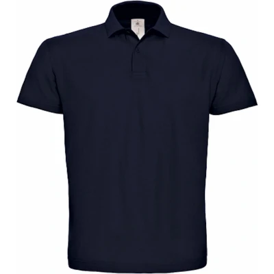 Afbeelding van Unisex Polo &#039;ID.001&#039; Donkerblauw merk B&amp;C Collectie maat 4XL