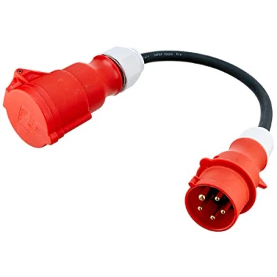 Afbeelding van UNITEC 47460 adapterkabel, 16/32A 0,5 m kabel, H07RN F5G2.5qmm