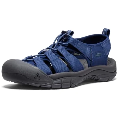 Afbeelding van Keen Newport H2 1028517, Mannen, Marineblauw, Sandalen, maat: 41
