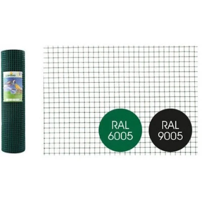 Afbeelding van Vogelgaas Giardino 500 x 51 cm (12.7 12.7 mm, Metaal, Zwart)