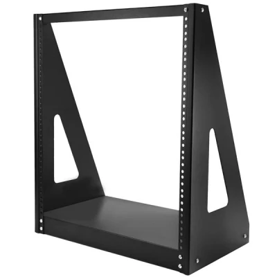 Afbeelding van StarTech.com Heavy duty rack met 2 stijlen Stevig open frame serverkast 12U