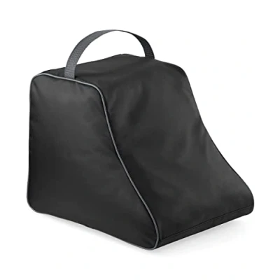 Afbeelding van NoTrash2003 Laarzentas schoentas Boot Bag in zwart grijs