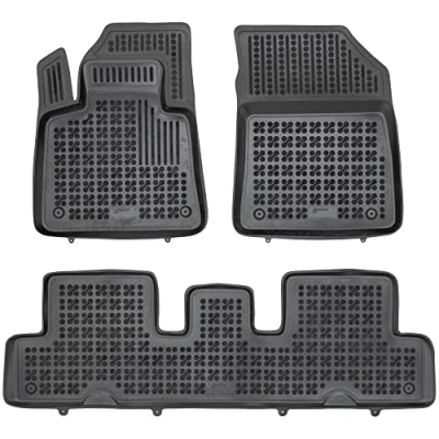 Afbeelding van M MOTOS Auto vloermatten van rubber voor Citroen C4 Grand Picasso II 2013 2018 Maak uw reis comfortabeler met antislip automatten alle weersomstandigheden, bescherming tegen vuil