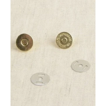 Afbeelding van Magneetsluiting Goud 19 Mm (2 Stuks) Knopen