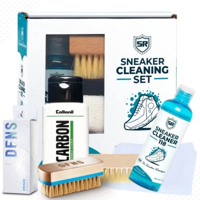 Afbeelding van De Sneaker Reiniger Cleaner Set voor Nike Air Max (5 in 1) Schoenverzorging Zachte Schoenborstel Collonil Sneakercleaning kit