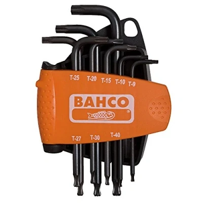 Afbeelding van Bahco inbussleutelset torx kogelkop 8 dlg BE 9675
