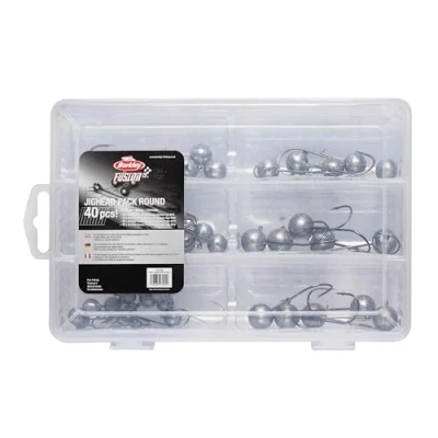 Afbeelding van Berkley Fusion19 Jighead Pack Round (40 stuks) Loodkoppen