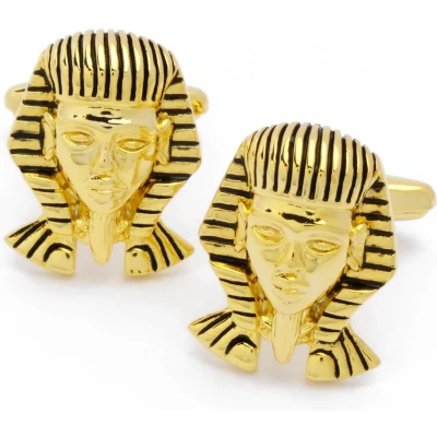Afbeelding van Manchetknopen Farao Sphinx Goudkleurig
