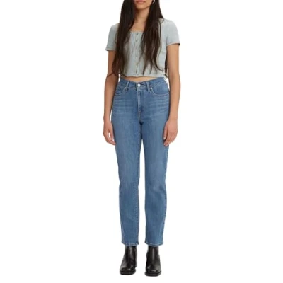Afbeelding van LEVIS Klassieke Straight Jeans Vrouwen, Lapis Speed_LSE 26 30, Speed_lse, 26W x 30L