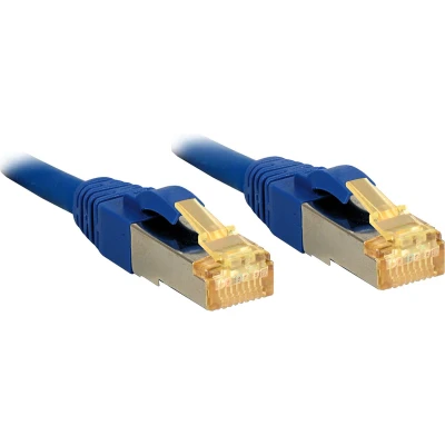 Afbeelding van Lindy Cat.7 S/FTP netwerkkabel, koper, LSOH, 600 MHz, blauw, 30 m