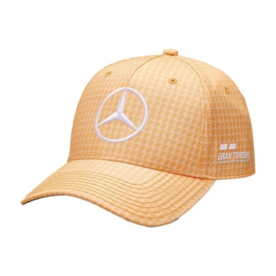 Afbeelding van Mercedes Amg Petronas Lewis Hamilton Driver cap peach Formile 1