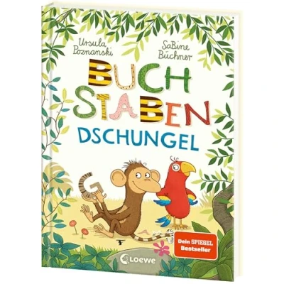 Afbeelding van Buchstabendschungel: Spielerische Sprach und Leseförderung. Einfach das Alphabet lernen