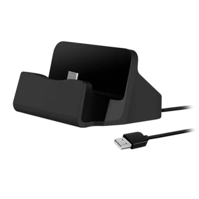 Afbeelding van P59C USB type C laadstation dockingstation oplader voor Android smartphones, met kabel