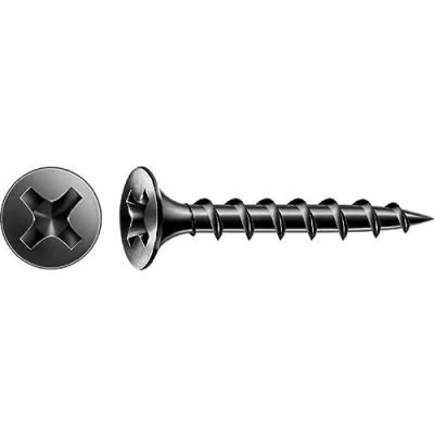 Afbeelding van SPAX GIX B snelbouwschroeven 3,9 x 55 mm grove schroefdraad, 500 stuks, trompetkop, kruiskopH2, gipsplaatschroeven voor houten onderconstructies 1891170390555