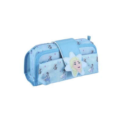Afbeelding van Schoolpennenzak Frozen Blauw (22 x 12 7 cm)