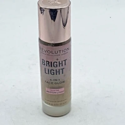 Afbeelding van Makeup Revolution Bright light FACE GLOW Highlighter, Maat: 23 ml, Lustre medium