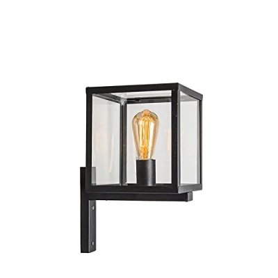 Afbeelding van QAZQA Wandlamp Lantaarn Rotterdam 4