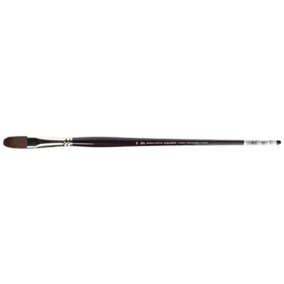 Afbeelding van Winsor &amp; Newton Galeria Acrylverf Penseel kattentong vorm lange steel No. 14 kwast 16mm