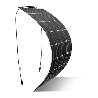 Afbeelding van Zonnepaneel 12V Flexibele 100W Laadregelaar Monokristallijne Solar Ultralight Slim Waterdicht voor RV Rooftop Caravan Boot (100W)
