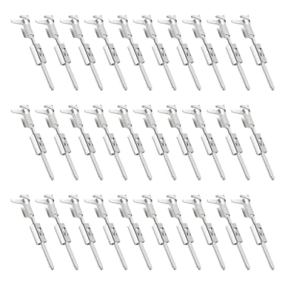Afbeelding van the Lord of Tools 30 stuks Mini ISO contacten Micro Timer Crimps Mannelijke Pins Connector Plug Socket Pin Adapter Toepasselijke Kabel Dwarsdoorsnede 0,50 mm² 1,00