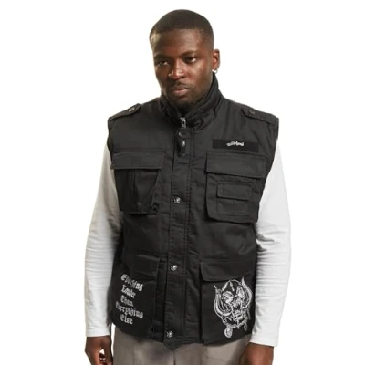Afbeelding van Brandit Motorhead Ranger Vest Mouwloos jacket XL Zwart