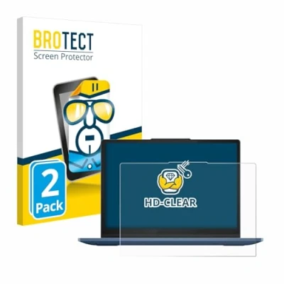 Afbeelding van BROTECT Screenprotector voor Lenovo IdeaPad Flex 3i Chromebook 12&quot; Folie Beschermfolie transparant (2 Stuks)