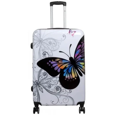 Afbeelding van Vlinder Spinner 77cm Harde koffers