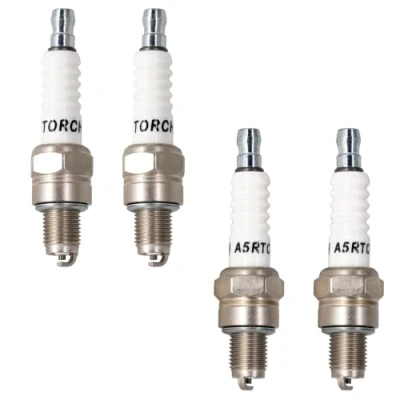Afbeelding van 4 Stuks TORCH A5RTC Bougie vervangen voor NGK 6535/CR5HSB Bougie, Brisk NAR17 NAR17C Champion 808/Z9Y Hon da GX31 GX100 GXH50, OEM