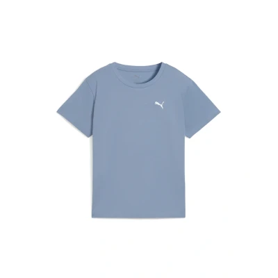 Afbeelding van Wardrobe Essentials Comfort T shirt voor Dames, Blauw, Maat L PUMA
